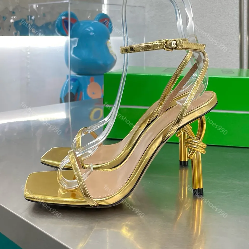 Gold detail heels sale