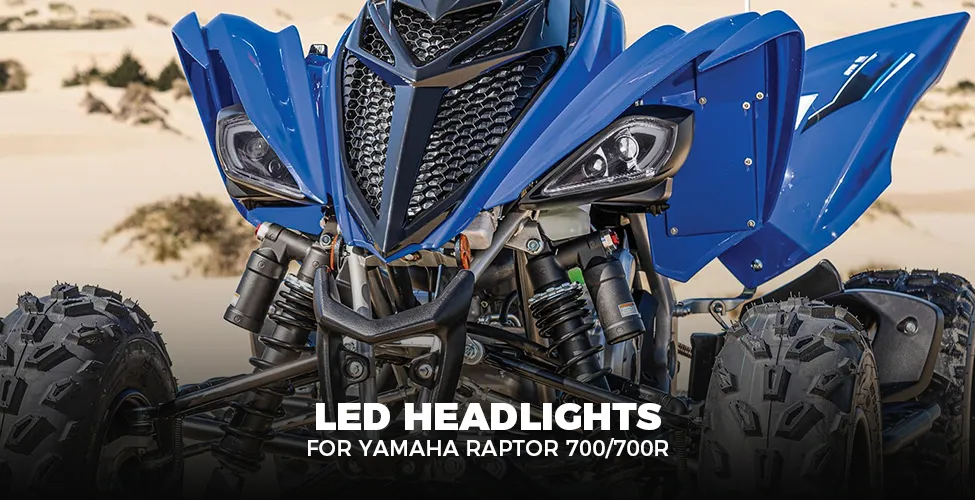 Metal Headlight Socket Kit For Yamaha Raptor 250/350/700, YFZ450, Wolverine 450 – Replaces 5TG-84340-01-00