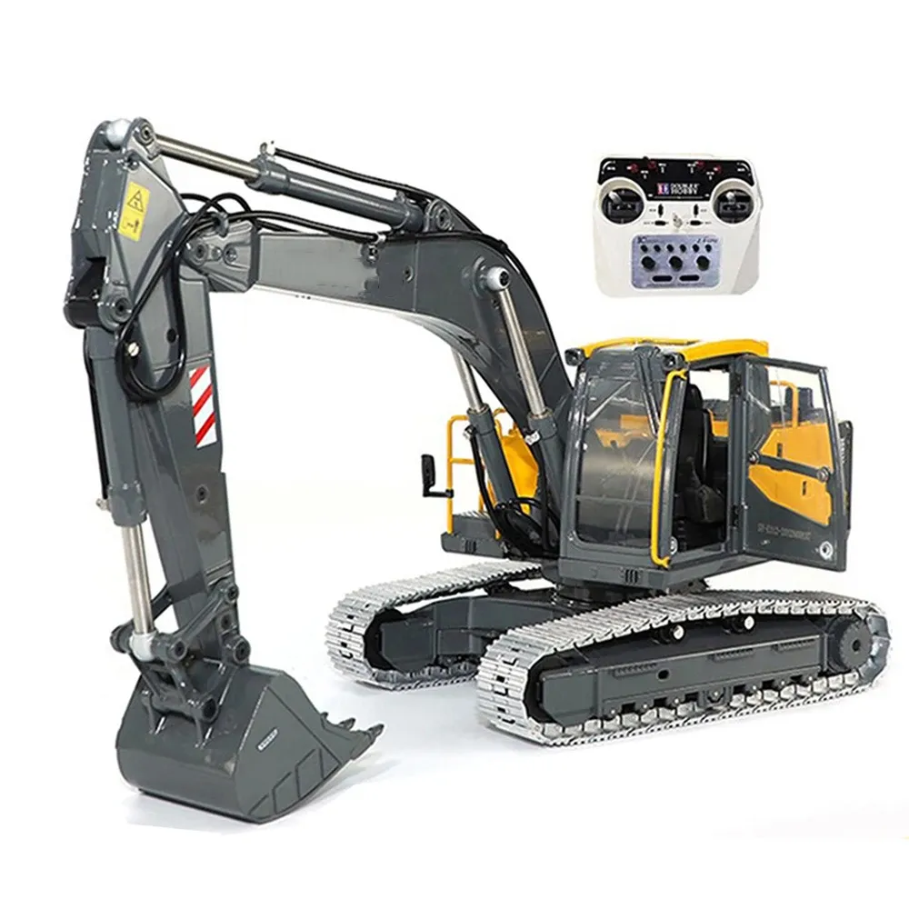 EC160 1 14 RC Full Metal Excavator Electric RC CAR Excavator Model Toy 74 699 DHgate