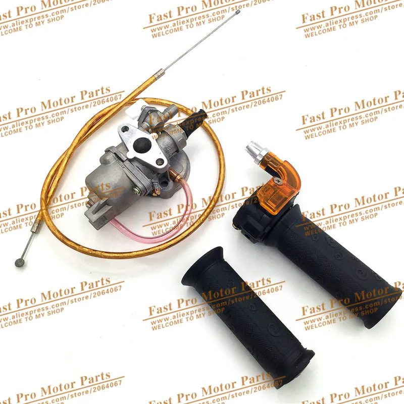 Pocket Bike Carburetor For 47cc 49cc 2 Stroke Engine Mini Quad ATV Dirt ...