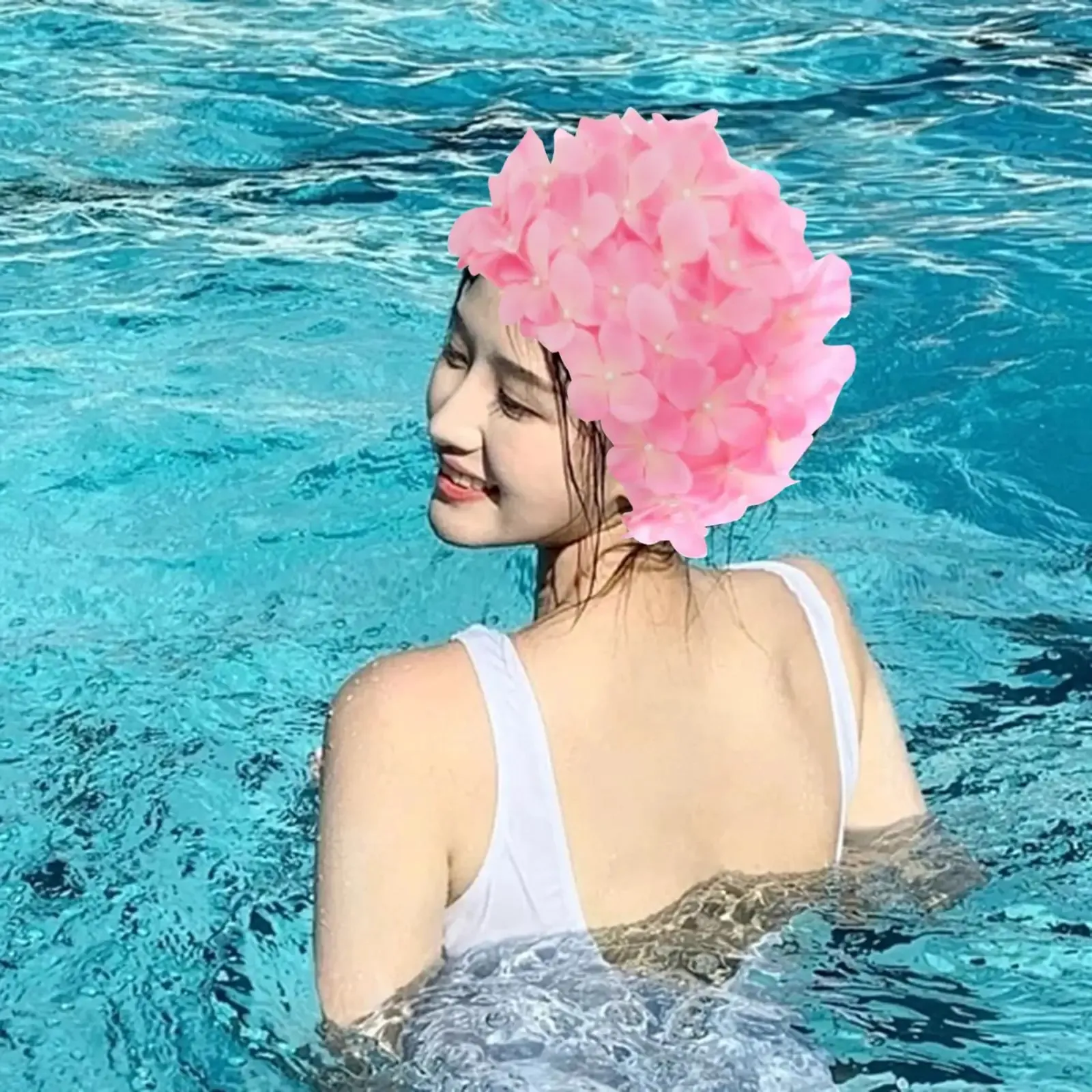 Versatile Flower Swim Bathing Cap For Women Perfect For Swimming And Vacation Ideal Gift For All Levels From Ddmysmile 11.56 DHgate.Com