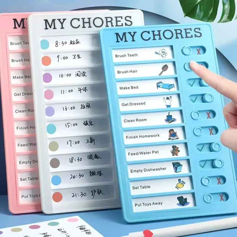 Daily Planner Checklist: Creative Detachable Task Board For Home Office ...