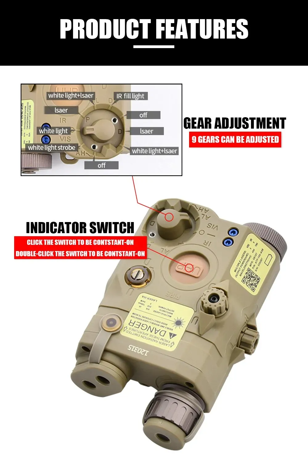 peq-15 m600 ライト Amazon.co.jp: 【WADSN 】PEQ-15 / PEQ15 & M600B フラッシュ