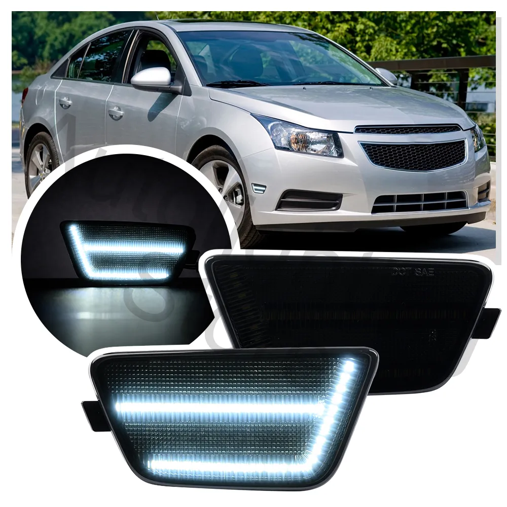 For Chevy Chevrolet Cruze 2011 2016 LED Front Bumper Side Marker Light Auto  Led Turn Signal Side Marker Lamps Smoke Lens From Homepro17, $40.34 |  DHgate.Com, image size:1000x1000