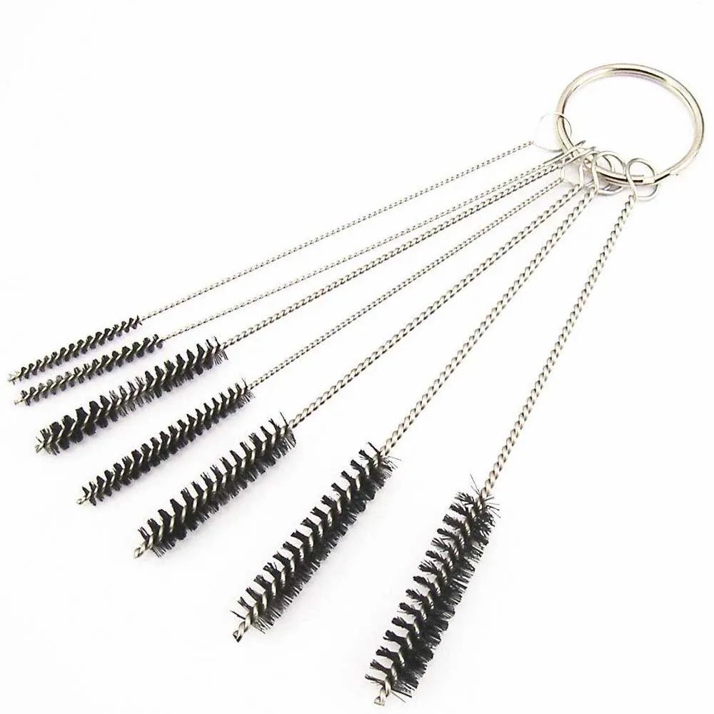 AUIMSOCO Carburetor Cleaning Tool Kit – 18pc Jet & Needle Brush Set For Motorcycle/ATV