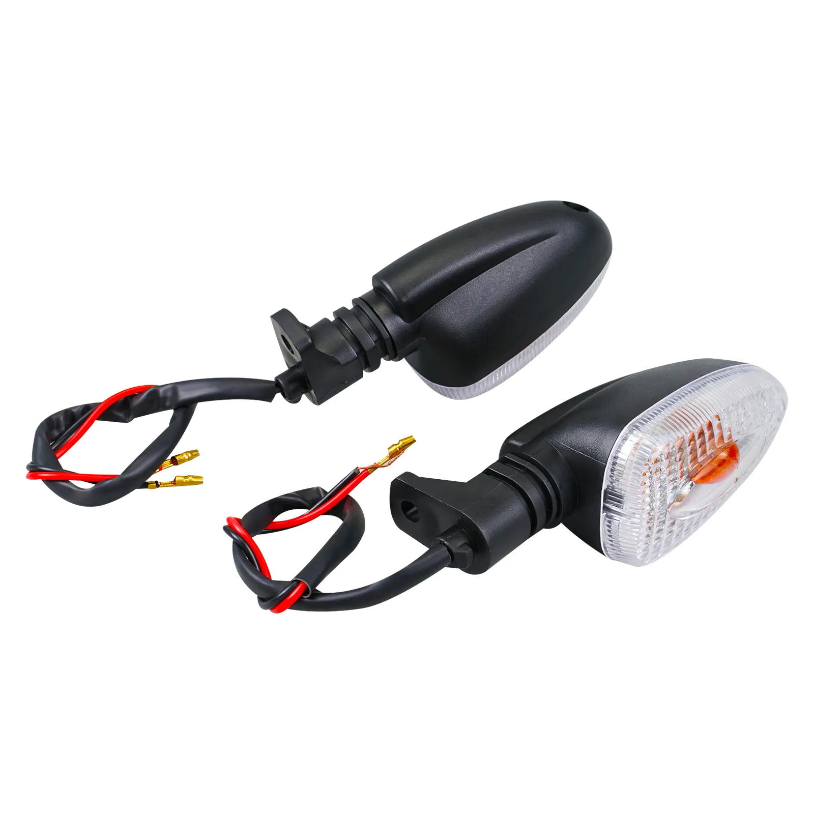Turn Signal Indicator Light For BMW F800GS, F800R, K1200R, K1300R – Clear Lens, Red Bulb