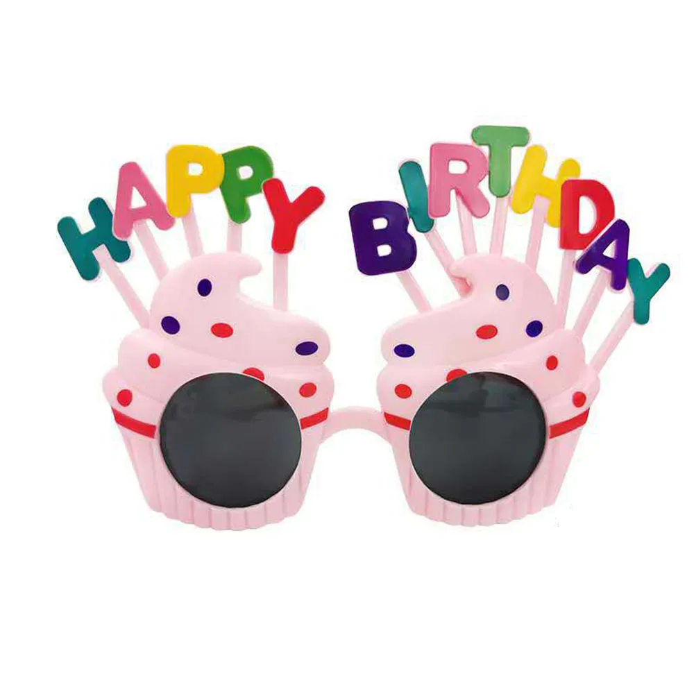 Lunettes D'anniversaire Drôles En Forme De Papillon - Accessoire Photo Pour Fête, Enfants Et Adultes, Rose - 3