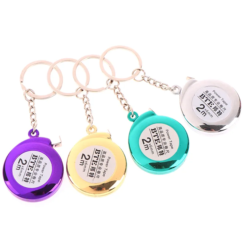 2024Exquisite Portable Pocket Tape Measure Mini Keychain Mini