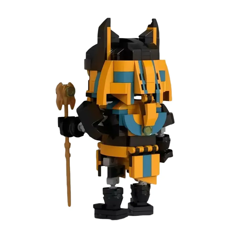Egyptian Gifts: Anubis Figure Building Block Set Pharaoh Guardian Of ...