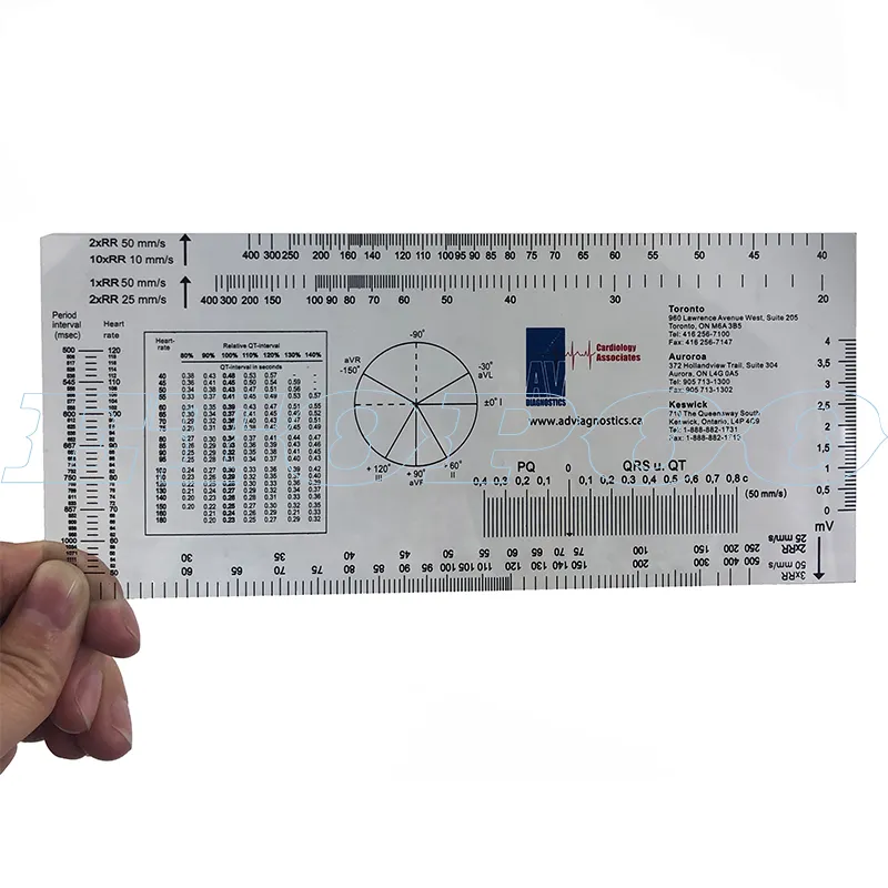 Medical Measurements Ruler Medical Physics PD Ruler With 360 Degree Goniometer Angle And CM/INCH ...