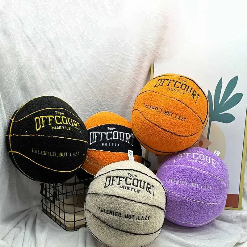 Plush basketball pillow discount