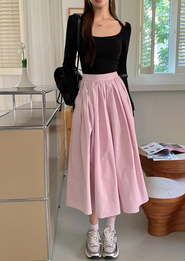 stina skirt type C ブラック　ピンク stina skirt type C ブラック ピンク stina skirt type C