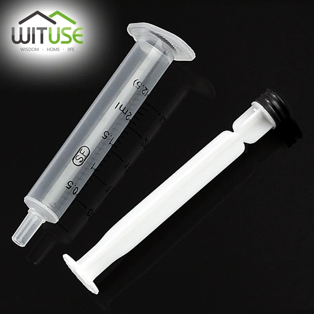 DHgate.com:WITUSE 2.5mL Small Plastic Disposable Measuring Syringes for ...