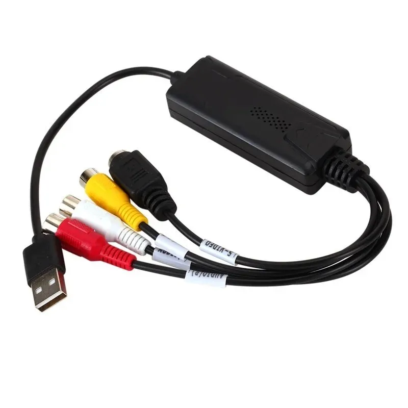NEW 2025 AV RCA To USB 2.0 Cable Adapter Audio Video Capture Card For ...