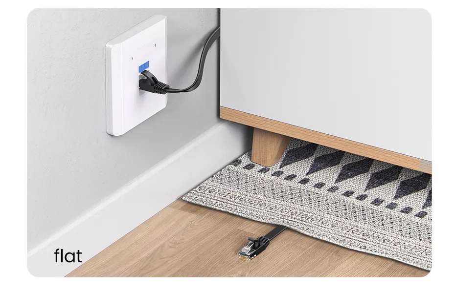 UGREEN Ethernet Cable Cat 6 UTP 1000Mbps Gigabit Network Lan Cord with ...