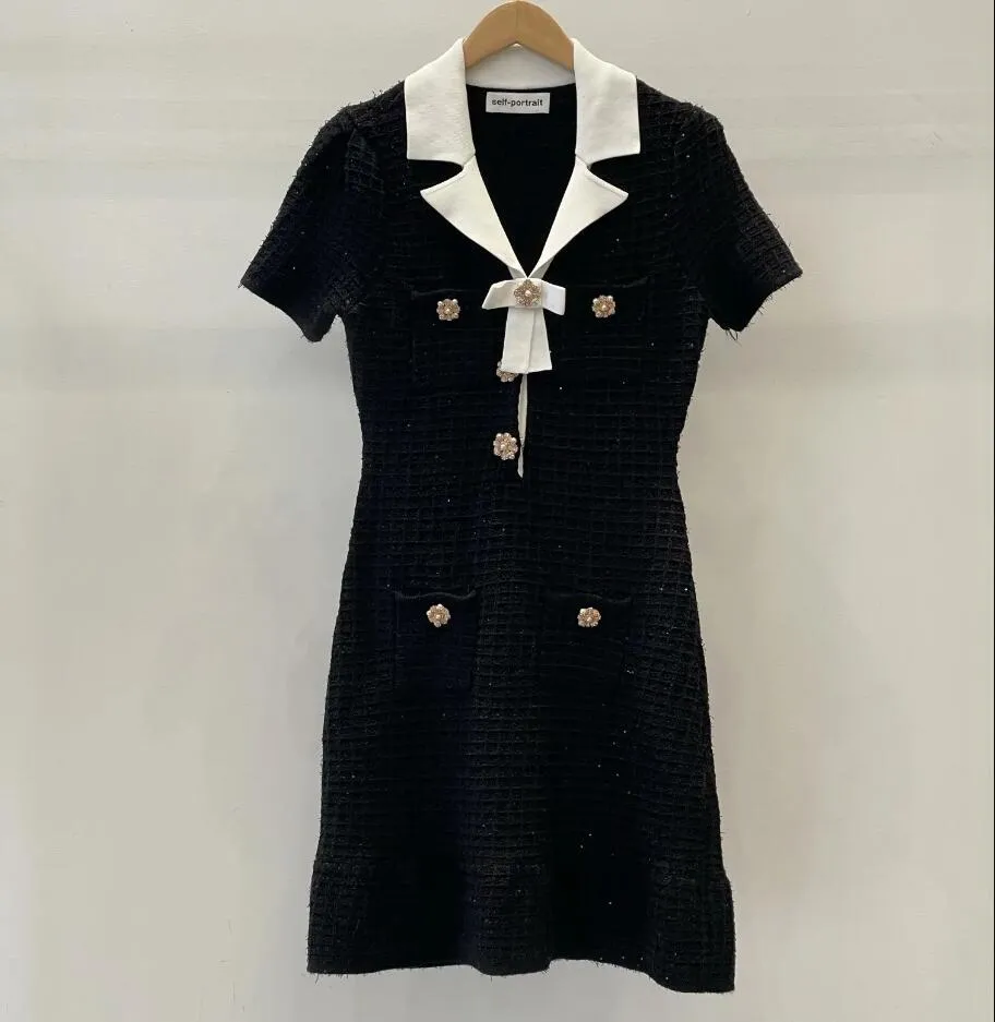 Designer Knit Dress: Elegant Knit Mini Dress, Black... From Shunlifacai669,  $21.26 In Bulk | DHgate.Com