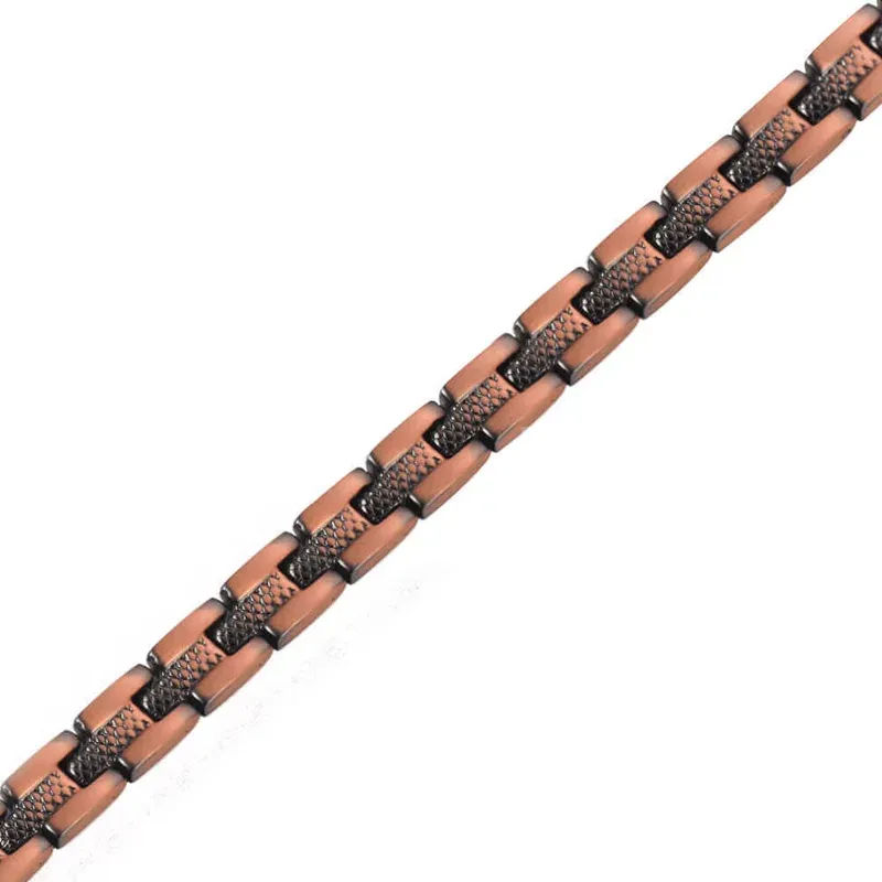 Magnetic Copper Anklet Bracelet for Women with 3500 Gauss Therapy