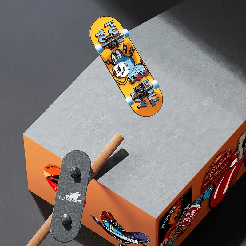Mini Finger Skateboards Collectible Figurine Toy Series