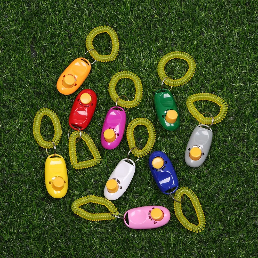 Brightkins Smarty Pooch Dog Clickers For Training: Football Puppy And Dog Birthday Toys Dog Stimulation Toys Pet Behavior Training