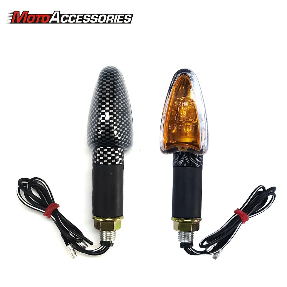thumbnail image 2 of Universal Fixed-Stem Motorcycle Indicators – 12V 10W Halogen, Screw Mount, Pair 2 of 5