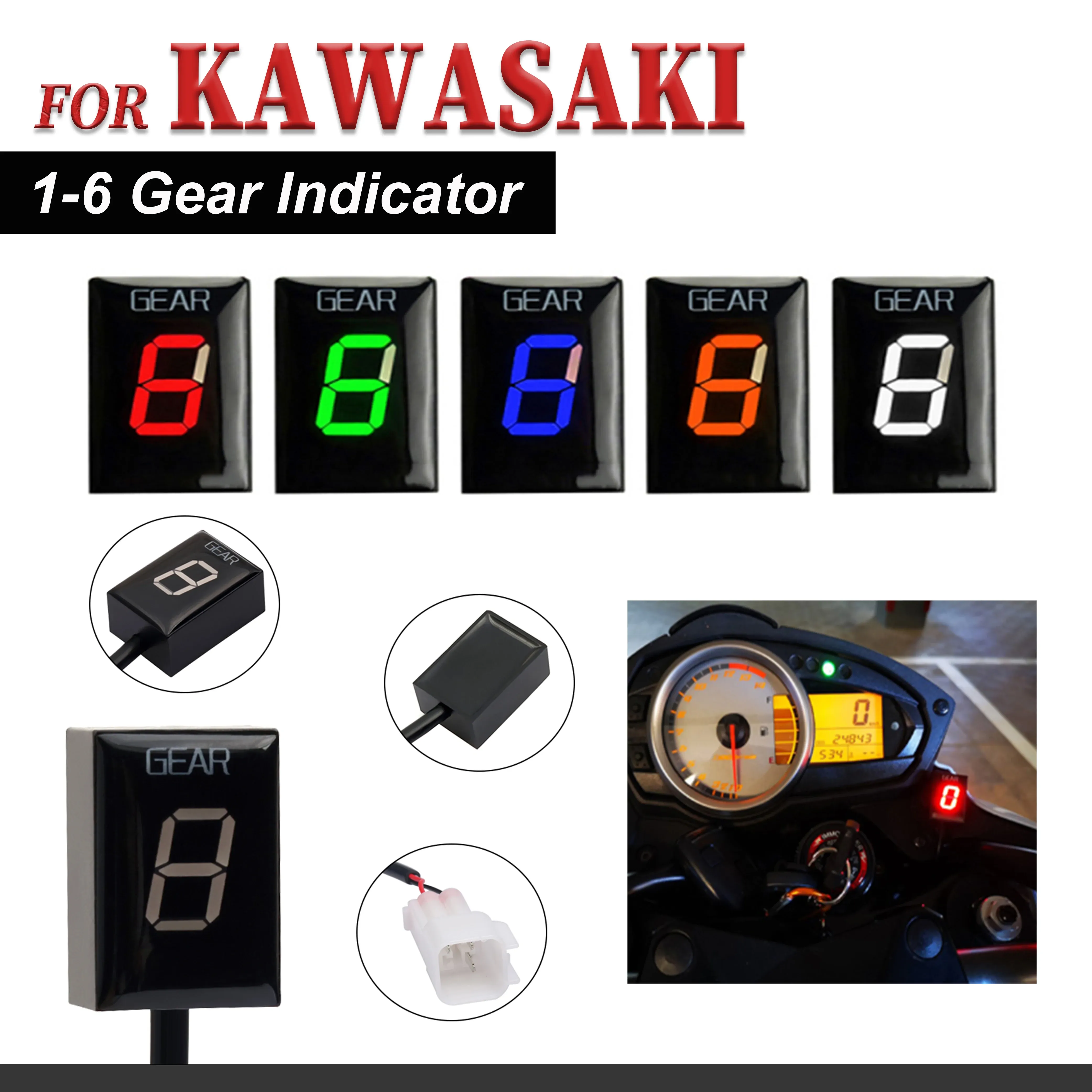 DHgate.com:ZX-6R Motorcycle LED Gear Display Speed Indicator DHgate.com:ZX-6R Motorcycle LED Gear Display Speed Indicator