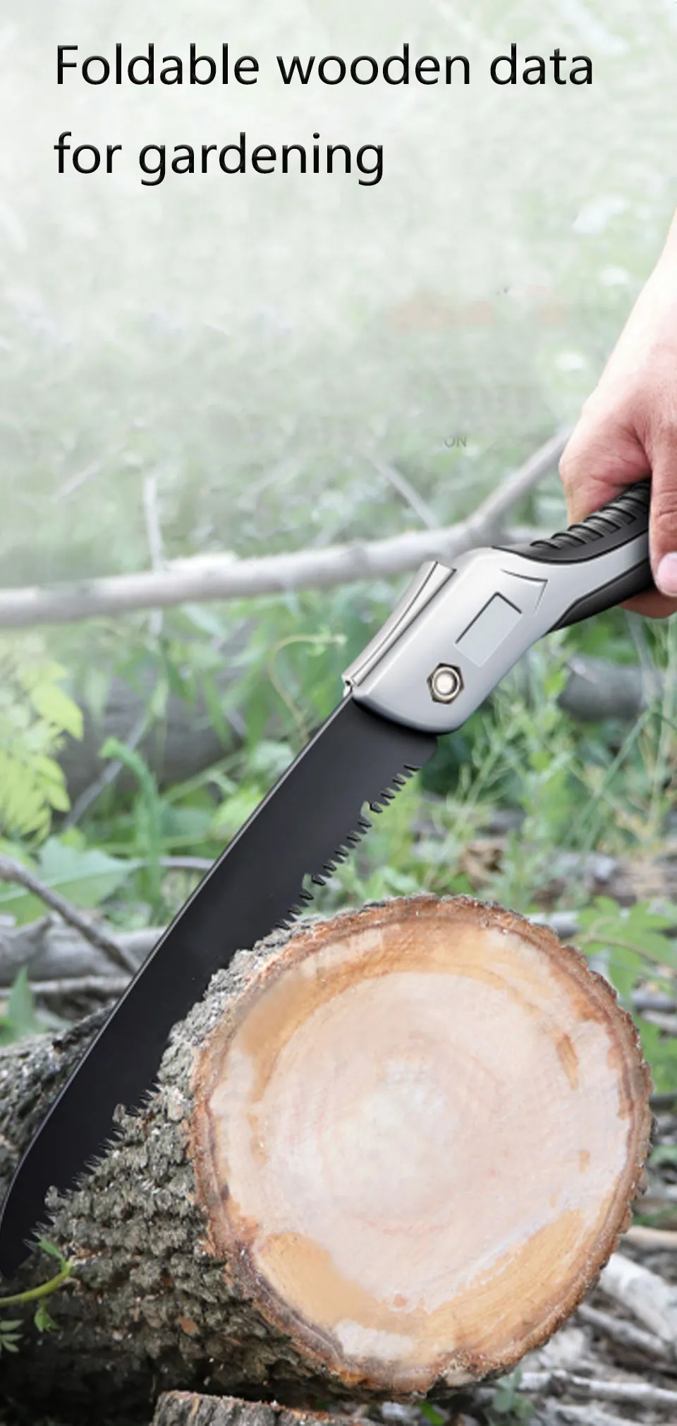 My Garden Folding Pruning Saw U2013 Heavy Duty Hand Saw For
