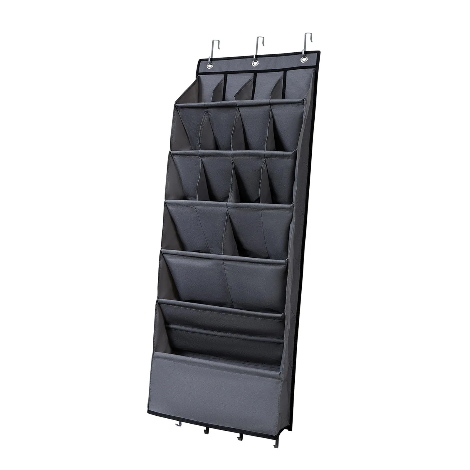 Over The Door Shoe Rack With Hooks: Space Saving Organizer For