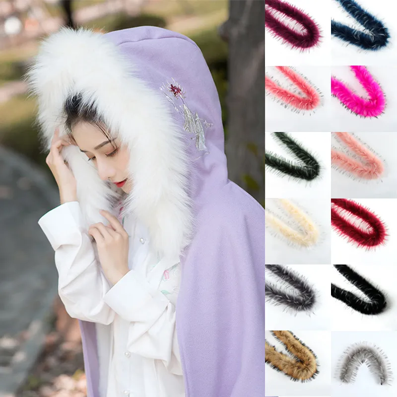 Furryvalley Pompon in finta pelliccia, 6 pezzi, palline soffici per cappelli, scarpe, sciarpe, con chiusura a scatto, cappello da equitazione, accessori in seta, 15,2 cm, extra large (bianco