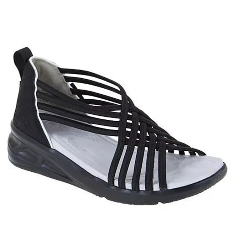 Skechers bumblers stop & stare wedge sandal best sale
