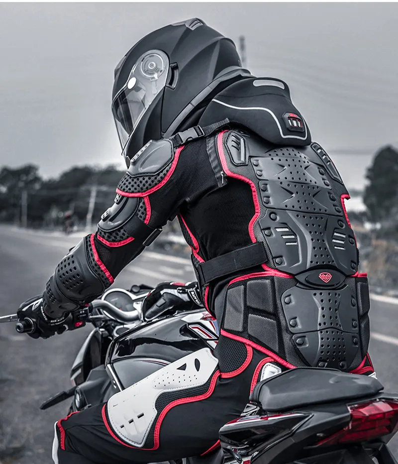 Blue Full Body Motorcycle Armor Mesh motorcycle jacket with armor for Motocross Skating Snowboarding and Biking Sport Protector Clothing