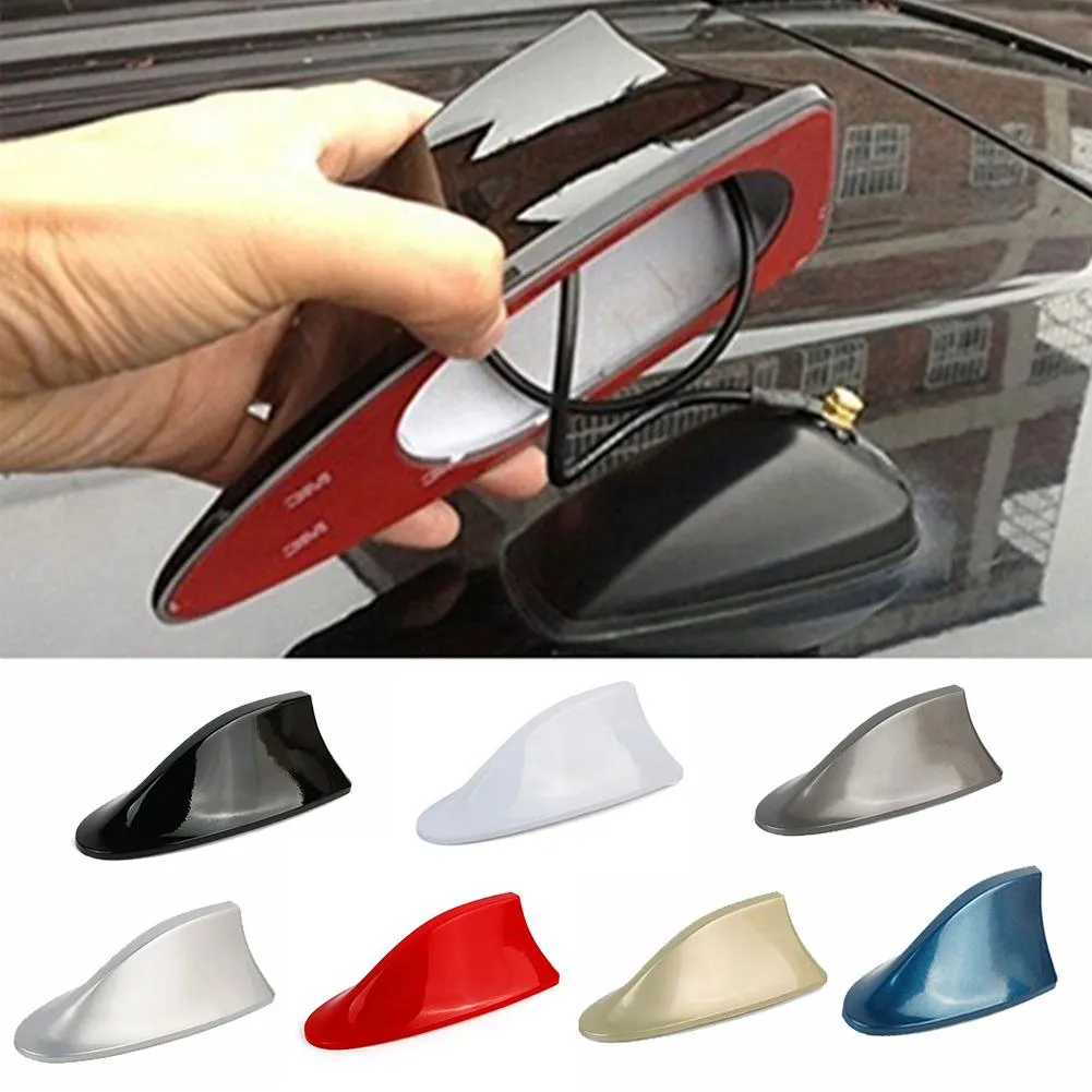 DHgate Sleek Shark Fin Car Antenna Stylish Roof Aerial for Skoda Models Automobiles Motorcycles