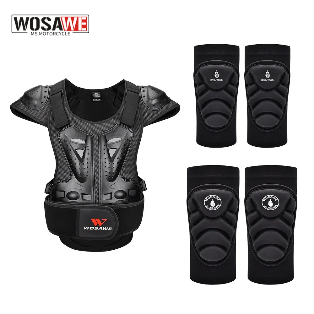 WOSAWE Motorcycle Protective Jacket For Adults, Chest Armour