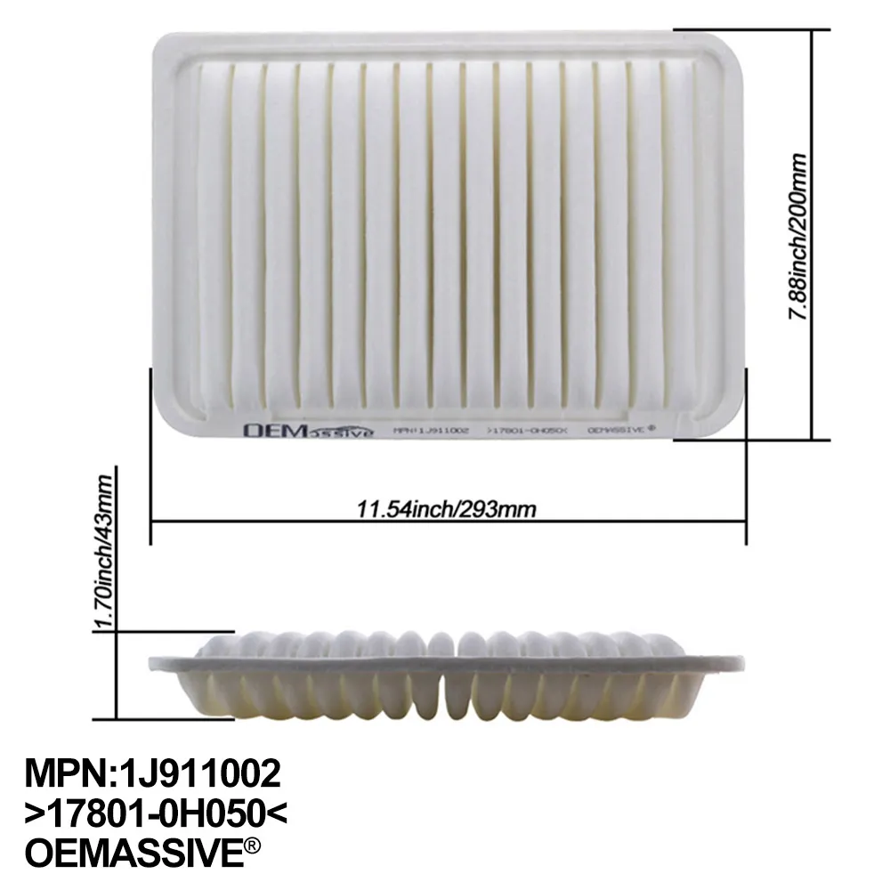 aFe Magnum Flow OE Replacement Air Filter | Toyota Camry L4-2.4L (07-11) (31-10186) main image 1