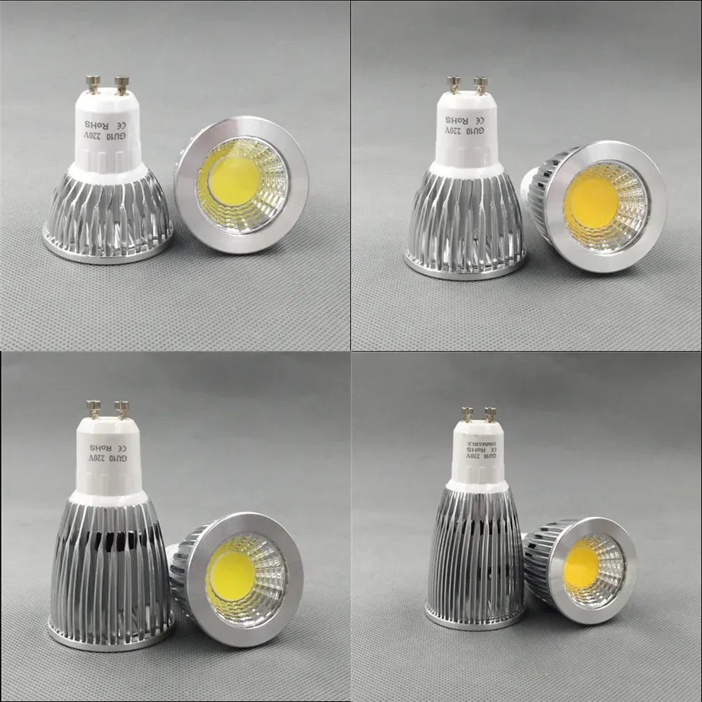 Dimmable LED Bulb GU10 E27 Mr16 Spotlight 3W 10W Warm White 2700k 3000k Real Power Halogen From Homepro17 4.44 DHgate.Com