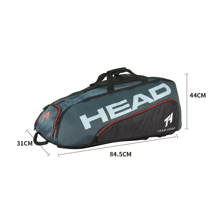 Tennis Bag With Racket Compartment Large Capacity Duffle Bag For