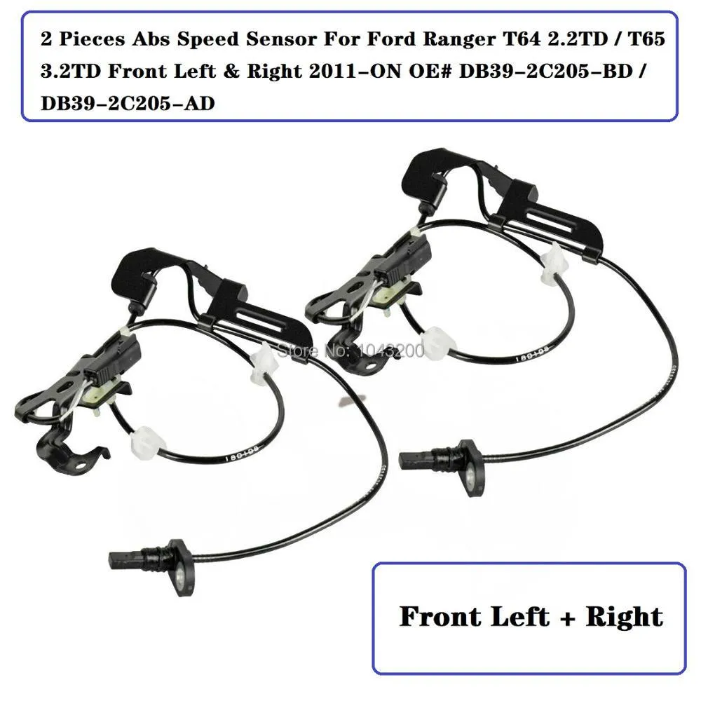 Front Left ABS Speed Sensor For Ford Ranger T64 2.2TD / T65 3.2TD 2011+