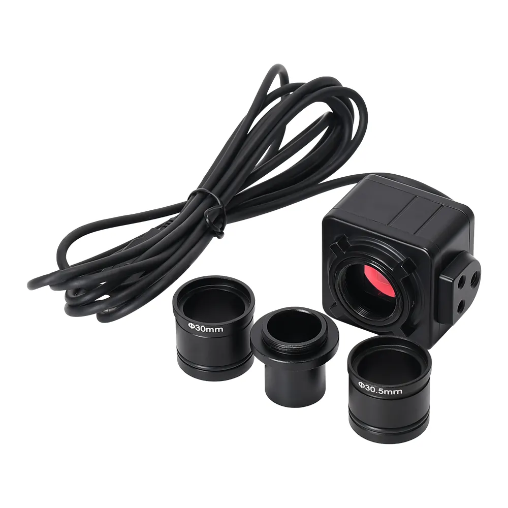Microscope Kit Camera Soldering Microscope 5MP USB Digital Camera Kit With 23.2mm Adapter For ...