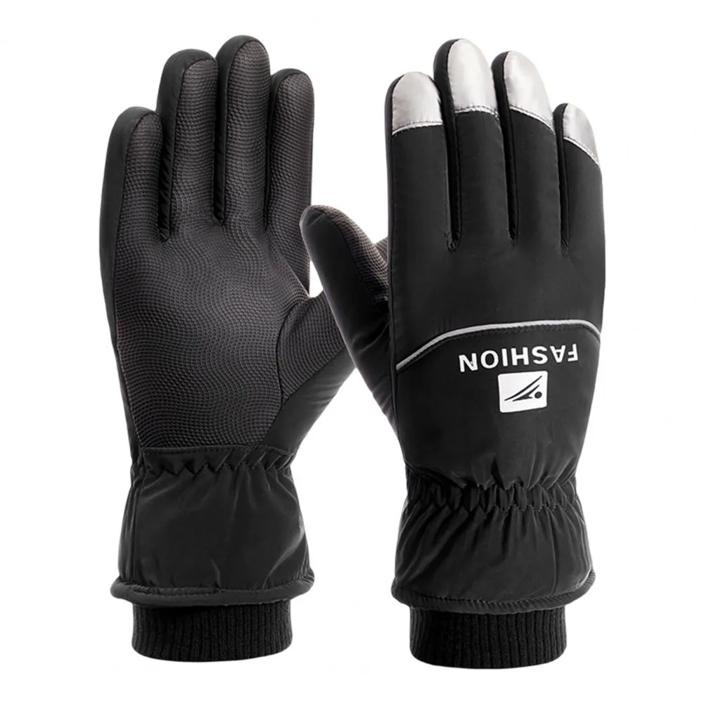 Waterproof Running Gloves, Thermal Fleece Winter Gloves Practical