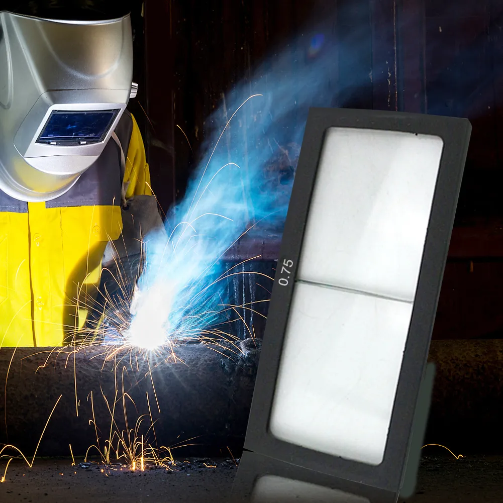 Welding Helmet Magnifier Lens - 5 Diopter Options (1.0 To 3.0), 5x4cm, For Arc Welding & Plasma Cutting - View #12