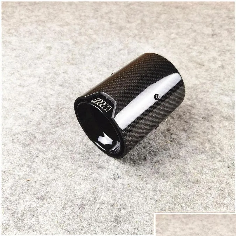 DHgate.com:Glossy Black Stainless Steel Car Muffler Exhaust System Pipe ...