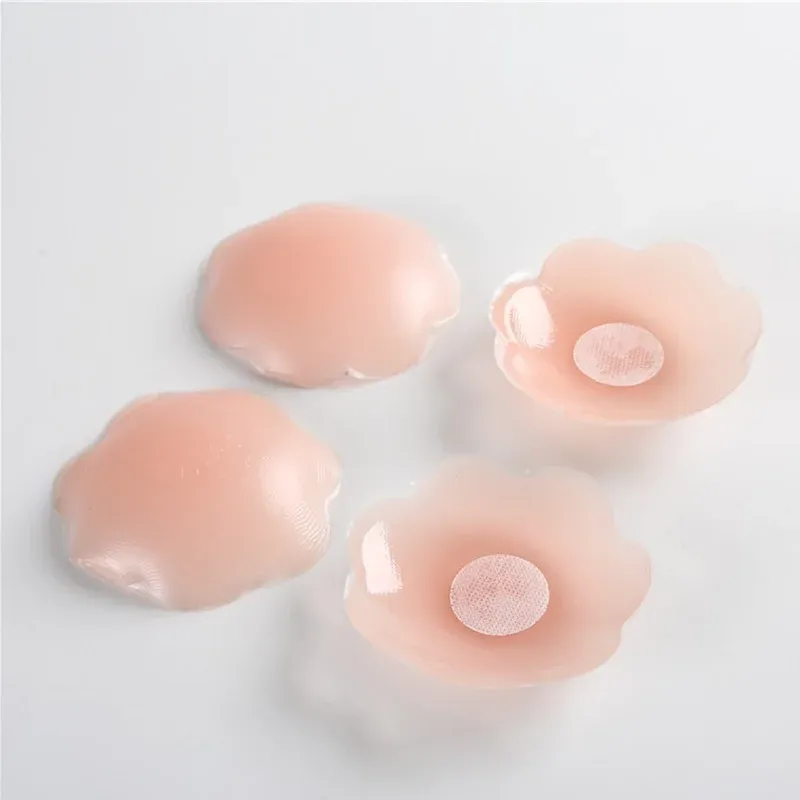 Women's Reusable Silicone Adhesive Nipple Covers 5 Pairs