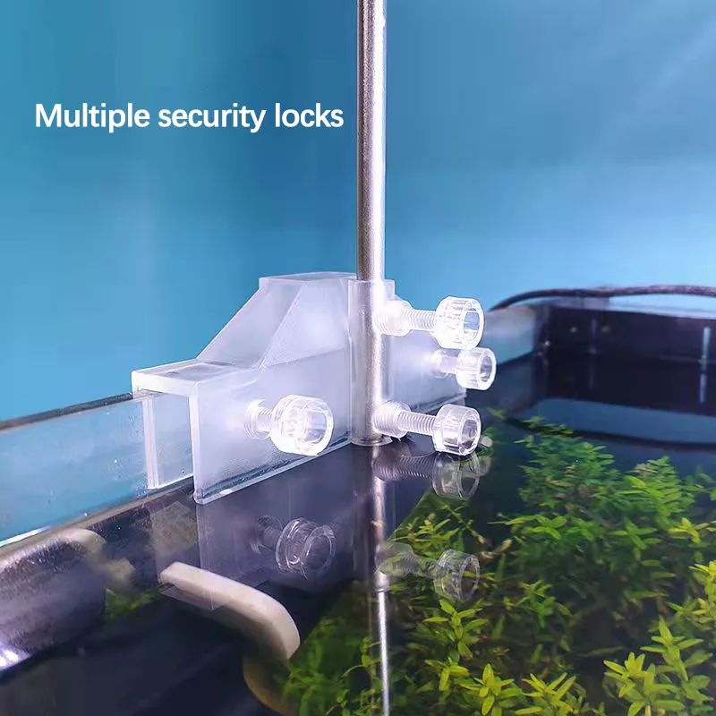 2-Piece Acrylic Universal Aquarium LED Light Mount Bracket Stand Fish ...