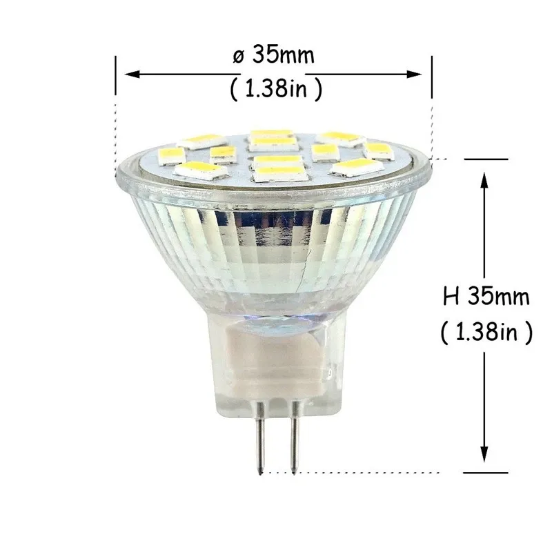 35mm MR11 Mr16 Led Spotlight Bulbs Bulb 12V 3W 7W Warm Cold White GU4 Compatible From Homepro16 4.82 DHgate.Com