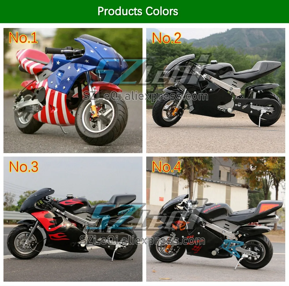 Mini pocket bike gas hot sale