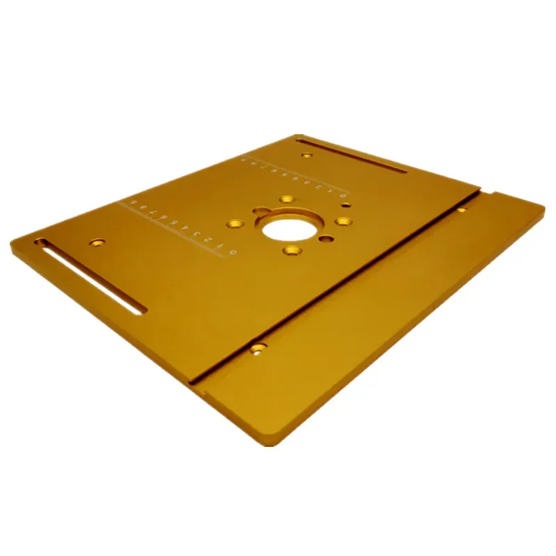 DHgate.com:Aluminum Router Table Insert Plate with Miter Gauge and ...