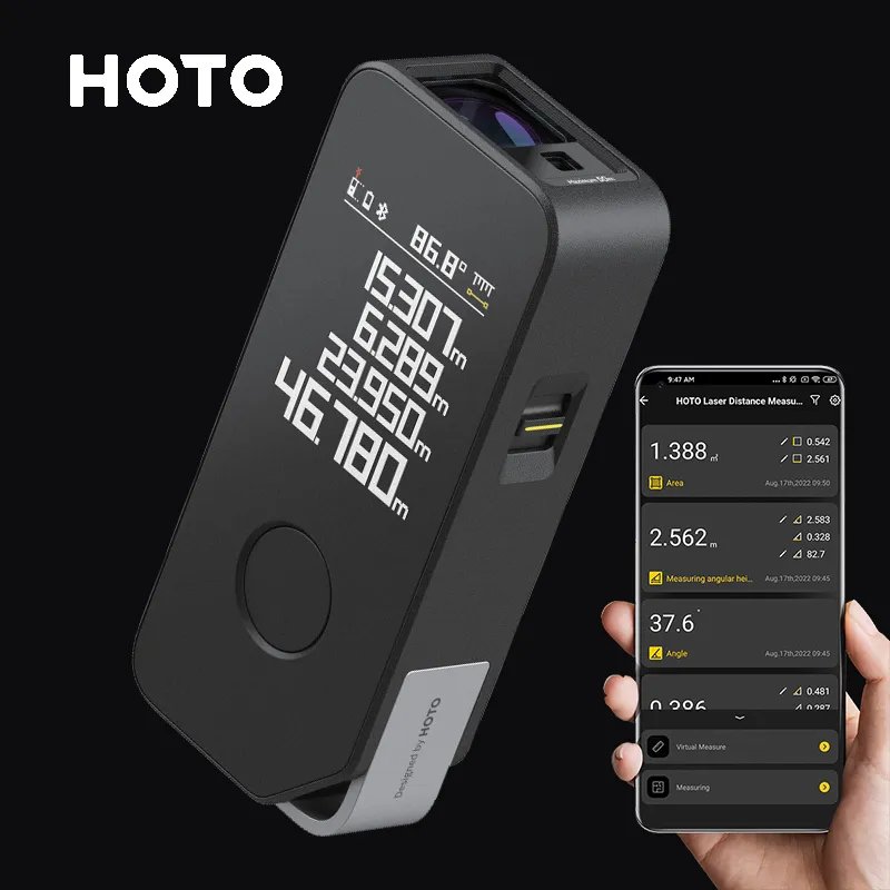 HOTO Smart Laser Measure Pro H-D50 HOTO Laser Rangefinder Pro 50 m