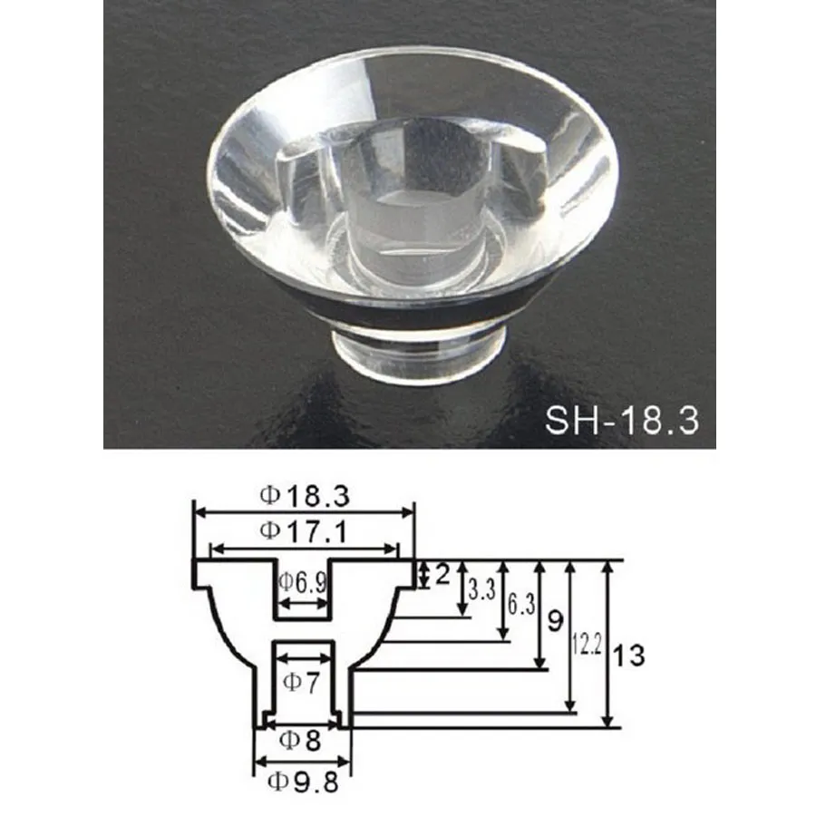 Pmma Optics 45degree Led Lens Spotlight Lens At Best Price In Shenzhen - Foto 7
