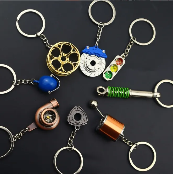 Mini turbo keychain with sound hot sale