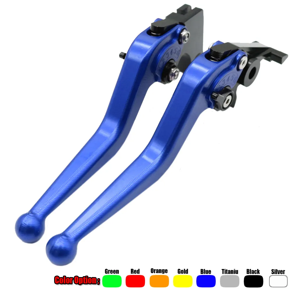 thumbnail image 2 of 7/8 Handlebar Clutch Brake Levers - CNC Aluminum Adjustable Levers For GY6 Scooters 50cc-150cc 2 of 14