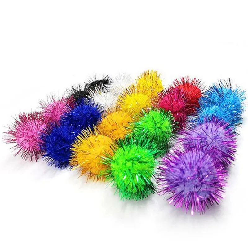 Cat glitter balls sales